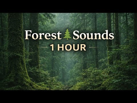 Deep Forest Sounds – 1 Hour Nature Ambience