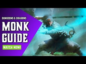 DnD Monk 5e Guide - Classes for Dungeons and Dragons