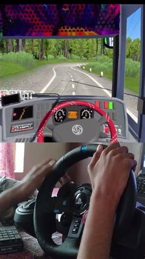 A DRIVE WITH BELLARI HOLIDAYS 🚌🔥 | WITH LOGITECH G29 + SHIFTER | ZONE OF GAMING | SHORT