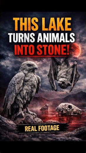 This Lake Turns Animals Into Stone 😳 | A Real Mystery on Earth