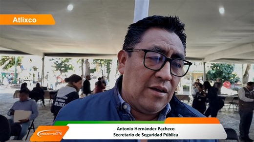 Cómo parte de la estrategia de seguridad durante la temporada de la feria del en #Atlixco se realizó la instalación de una torre de vigilancia sobre el Bulevar Ferrocarriles, Antonio Hernández Pacheco, Secretario de Seguridad Pública destacó que esta es controlada desde el C5. | Informativo TV | Facebook