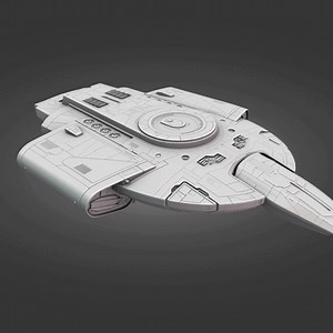 Defiant Class 1/1400 Scale Model Kit