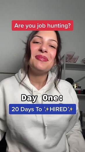 20 Days To ✨HIRED✨: A Step-By-Step Guide for Job Seekers