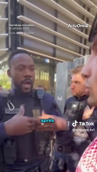 le policier mérite-il vraiment une sanction pour cela ? #faitsdivers #drame #manifestation #police