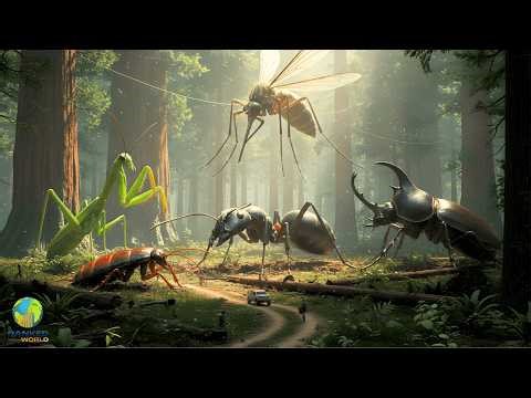 ◀ If Insects Were 1000x Bigger ▶ Part 2 | Ranked by Giant Size | 3D Comparison
