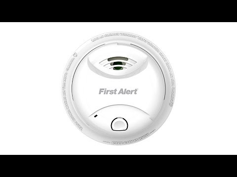First Alert 10-Year Sealed Battery Ionization Smoke Alarm (0827B)