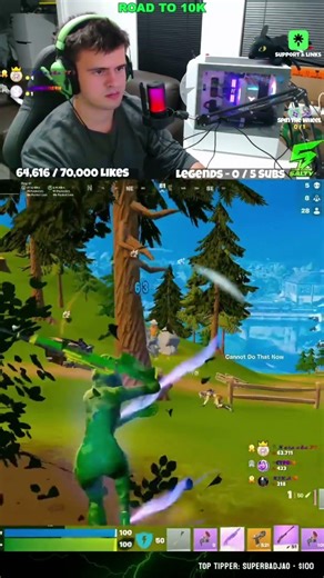 Sniper finesse or pure luck? #fortnite #foryou #fortniteclips #trending