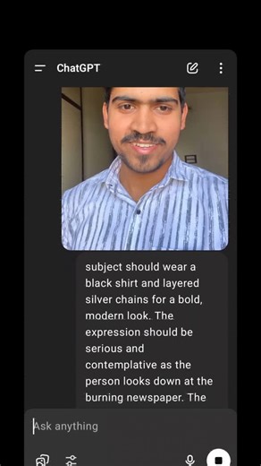 Krishna Goswami on Instagram: "Now Create Face Consistent Photo Using ChatGPT Follow for more @techcm_ #chatgpt #free #trend #photoediting #free #website #easy #tipsandtrick"