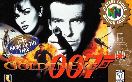 《黄金眼007(GoldenEye 007)》(1997)通关视频