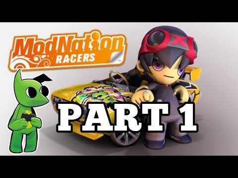 Let's Play ModNation Racers (Part 1) / The Home Tour