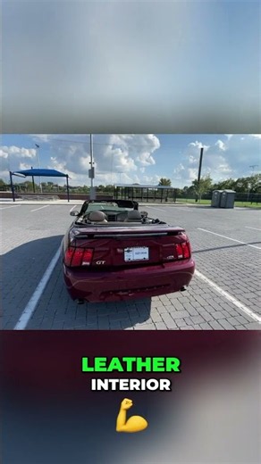 2004 Mustang GT Convertible: Low Miles Crimson Red! #shorts