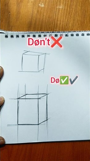 Basic Square Drawing ❤️ #basic #squre #art #drawing #viral #reels