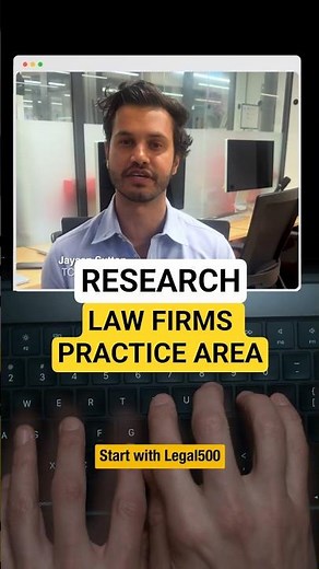 How to research a law firm’s practice area using Legal500 🔥