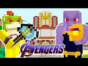 Minecraft | Nintendo Fun House | Bowser Jr Watches Avengers Endgame! [463]