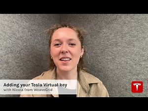 Adding your Tesla Virtual Key to WeaveGrid (1:13 mins)