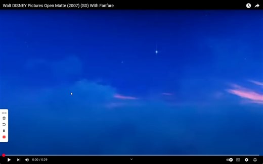 Walt DISNEY Pictures Open Matte (2007) (SD) With Fanfare