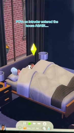 Simulated Drama: Intruder Encounter in The Sims 4