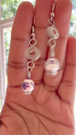 Spiral wire link | Easy DIY wire wrap tutorial # wirewrapping