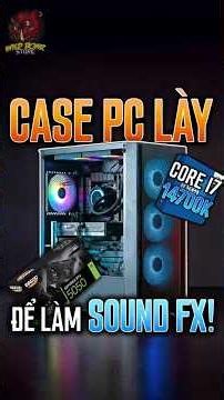 This PC is for SOUND FX! 14700K + 5050 8GB #120yenlang #wbpc #wildboarstore #14700k #rtx5050
