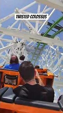 Twisted Colossus POV at Magic Mountain