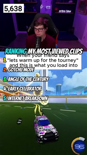 🏆 Ranking My Most Viewed Rocket League Clips
