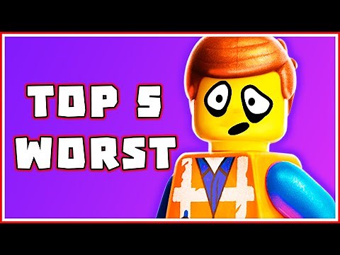 The Top 5 Worst LEGO Games Ever Made