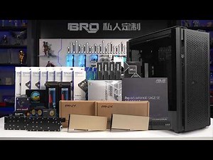 This PC can run ChatGPT locally. ($100,000 AI Build) -9000D #pcbuild #BRO