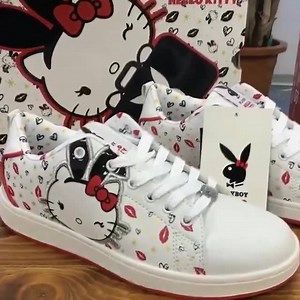 4.6K views · 12 shares | HelloKitty & Playboy Collaboration Special Edithion ONLY ¥10,990 Free Deliver in JAPAN  Pay Cash on Delivery ¥ Size: 23cm / 23.5cm / 24cm / 24.5cm ✅　BUY EASY ↪︎ Send us a Message HERE! ✅　Buy 2 Items in Our Page and GET ¥1,000 DISCOUNT! | BrinquedoStore - Gaiten Tokyo Online Shop | Facebook