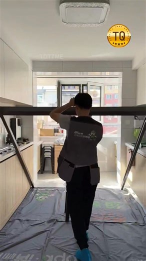 88K views · 709 reactions | Balcony triple linkage door installation. #aluminium #doors #door #window #windows #slidingdoor #interiordesign #homedeco #foldingdoor #tottme | Tottme Engineering | Facebook