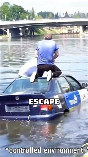 How to Get Out of a Sinking Car🤔