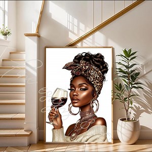 Printable Wall Art Digital Download, Modern Statement Home Decor, Instant Art Print Poster, Trendy Wall Decor, #wine Please - Etsy