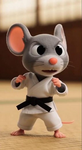 I fought a Karate Mouse!