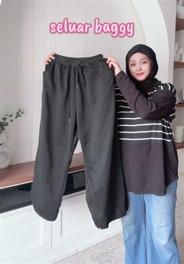 Seluar Baggy & Sweatpants Style Tips