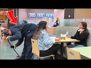 Fat Janitor Farts On People While They Eat!! (Cleaning Farts)
