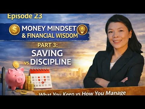 EP23 | Part 3: Saving, Money and Discipline | Gina Calinog #gmcseries