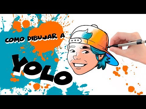 Como dibujar a YOLO | Yolo Aventuras | CRACKS | Titanes | Youtuber