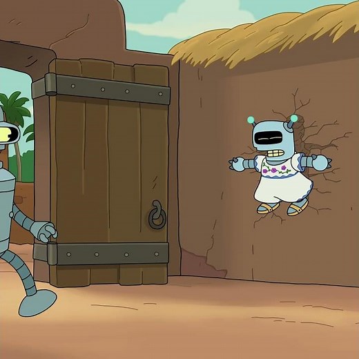 Bender Meets His Long-Lost Robot Family 🇲🇽🤖