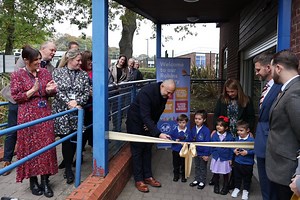 Double celebration for Hallam Primary as new nursery opens and Early Years team wins top Sheffield award