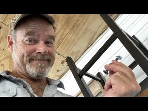 Watch This Trick to Repair Furniture- Stool Repair with Cross Dowel and Bolt. Ikea Style Parts.
