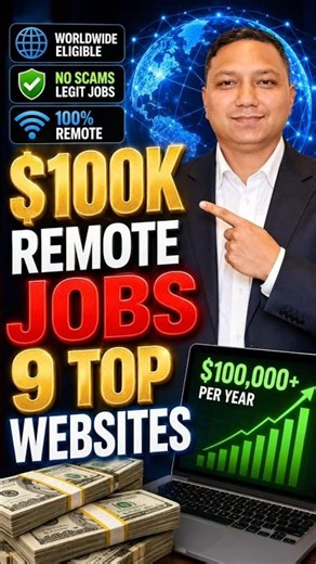 High Paying Work From Home Jobs I International Remote Jobs From India I Remote Jobs USA from INDIA