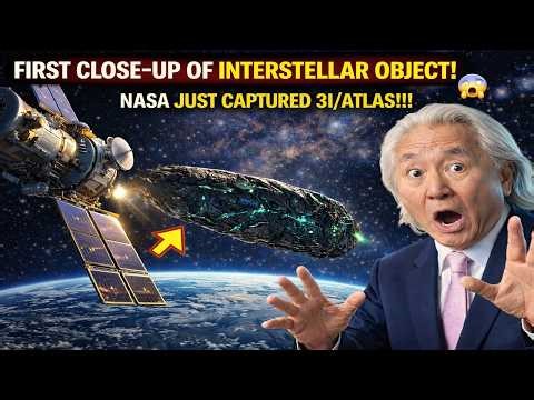JUICE Captures 3IATLAS Near Jupiter — The First Close Up Michio Kaku THEORY