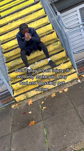 Don’t do that. Saying from experience😴 #thefirstkayb #fyp #foryou #football #soccer #futbol #injury