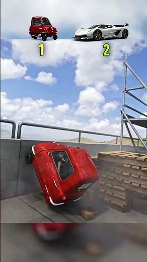 Peel P50 vs Koenigsegg Jesko