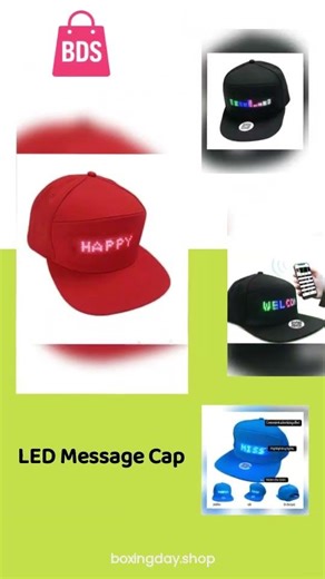 LED Message Cap