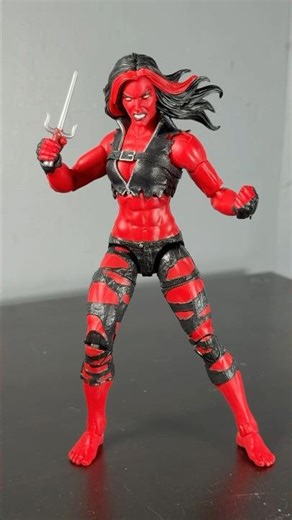 Unboxing the Marvel Legends Red She-Hulk figure! #marvellegends #marvel #TheHulk #FYP
