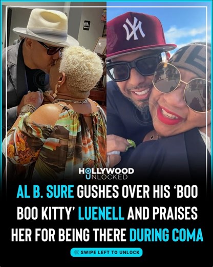HOLLYWOOD UNLOCKED on Instagram: "Okay now! #AlBSure praises his “boo boo kitty” #Luenell for being there during his coma…and more! #Socialites, are you here for this couple? 👀😍💙💙"