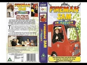 Start and End of Fireman Sam in Action VHS (Monday 1st April 1996)