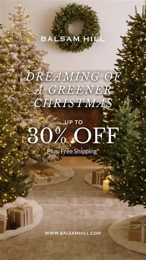 Imagine a tree in every room... Make Christmas even more magical with up to 30% off reusable lifelike Christmas trees you'll love for years. Shop now. | Balsam Hill | Facebook