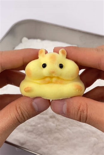 How to Make a Cute Golden Hamster Squishy Toy