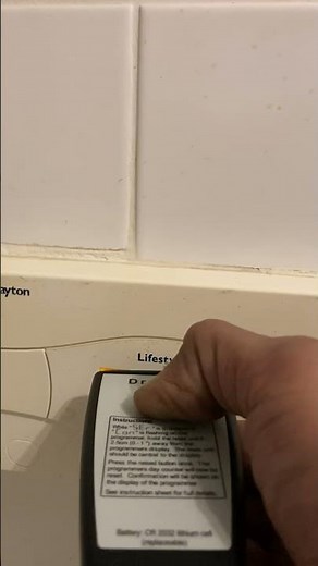 Drayton programmer - SEr - service due reset . How to reset Drayton service interval- LPlllSi